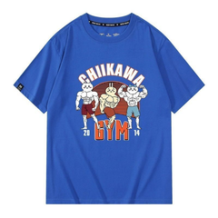 可愛いキャラ ゆるかわ トップス 筋肉兄貴 ユニセックス 半袖Tシャツ