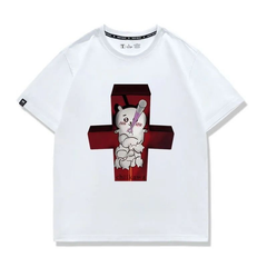 可愛いキャラ ゆるかわ トップス リリス ユニセックス 半袖Tシャツ