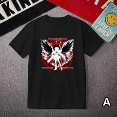 東方Project 二次創作 空＆リン モチーフ ユニセックス 半袖Tシャツ