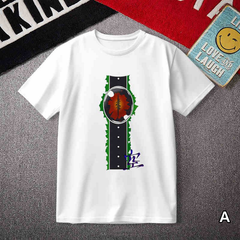 東方Project 二次創作 空＆リン モチーフ ユニセックス 半袖Tシャツ