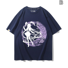 東方Project 二次創作 キャラクター モチーフ ユニセックス 半袖Tシャツ