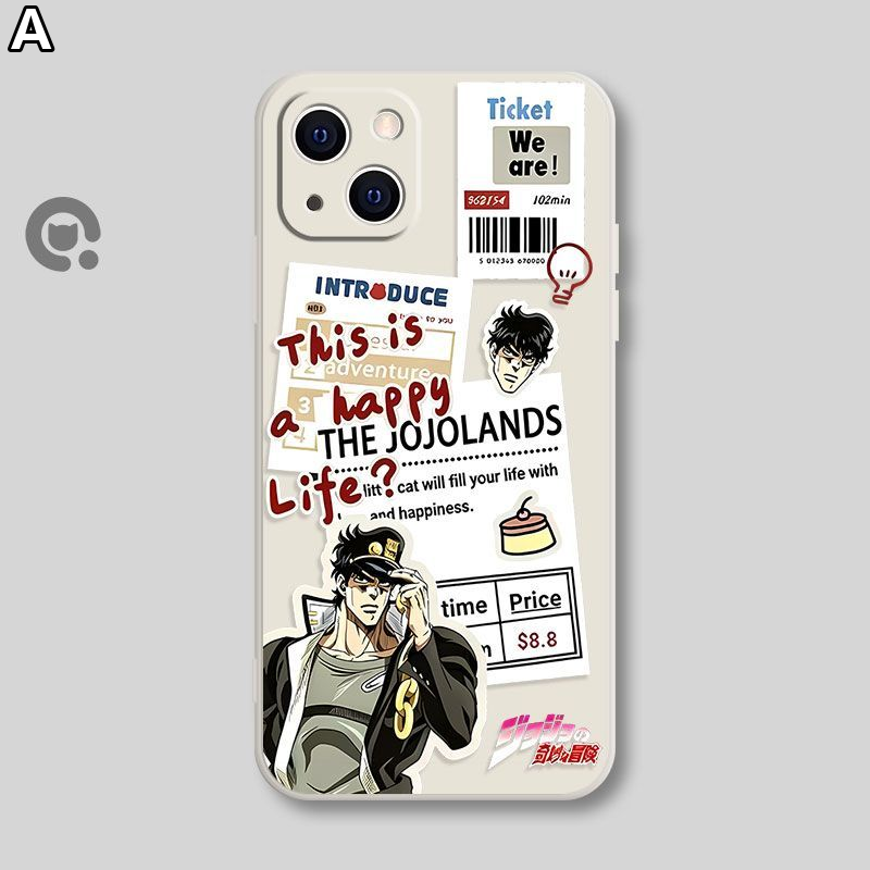 スタンド使い イラスト キャラクタープリント iPhoneスマホケース TPUソフトケース フルカバータイプ iPhone 13 mini以降 10デザイン