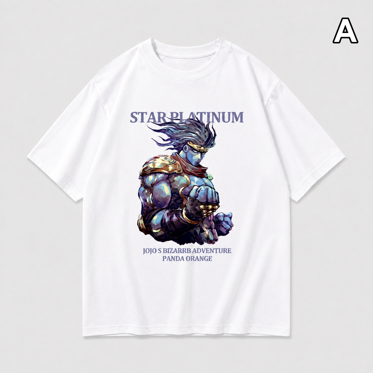 スタンド使い イラスト トップス キャラクタープリント 3タイプ ユニセックス 半袖Ｔシャツ