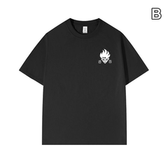 スタンド使い イラスト トップス ミニキャラクター 5タイプの胸元ワンポイントデザイン ユニセックス 半袖 Ｔシャツ