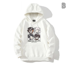 【薄手・裏起毛から選べる】キャラクター アニメ風 トップス バディグラフィック ユニセックス 長袖 パーカー