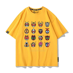 ライダーモチーフ トップス 平成ライダープリント ユニセックス 半袖Ｔシャツ